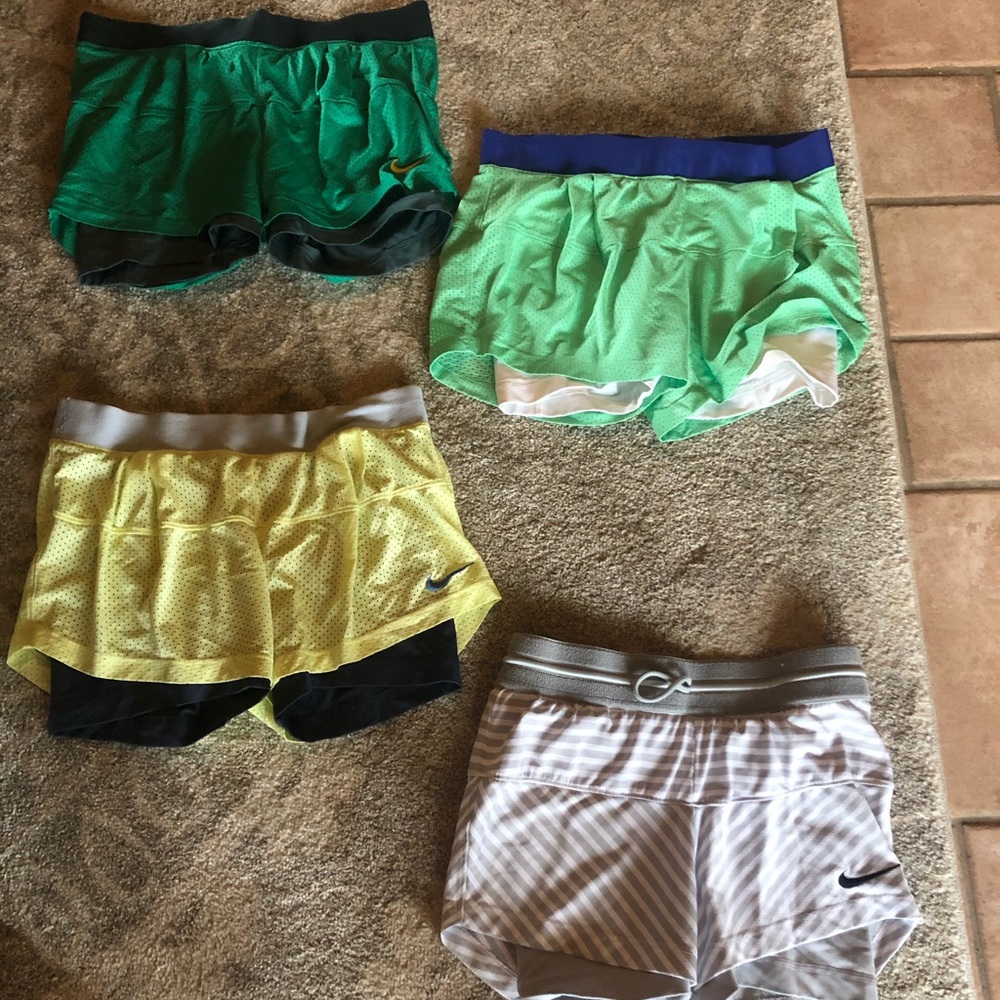 4 Nike Dri- fit Shorts